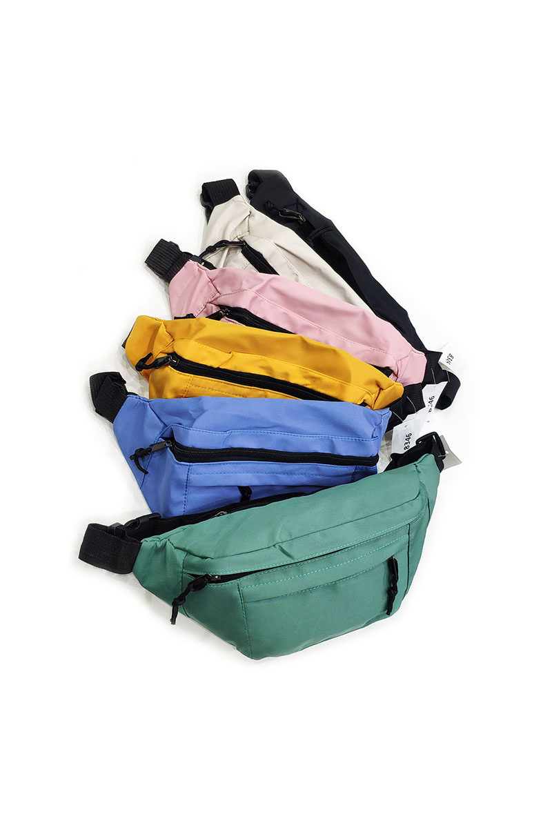 Wholesaler Maromax - Large plain canvas fanny pack