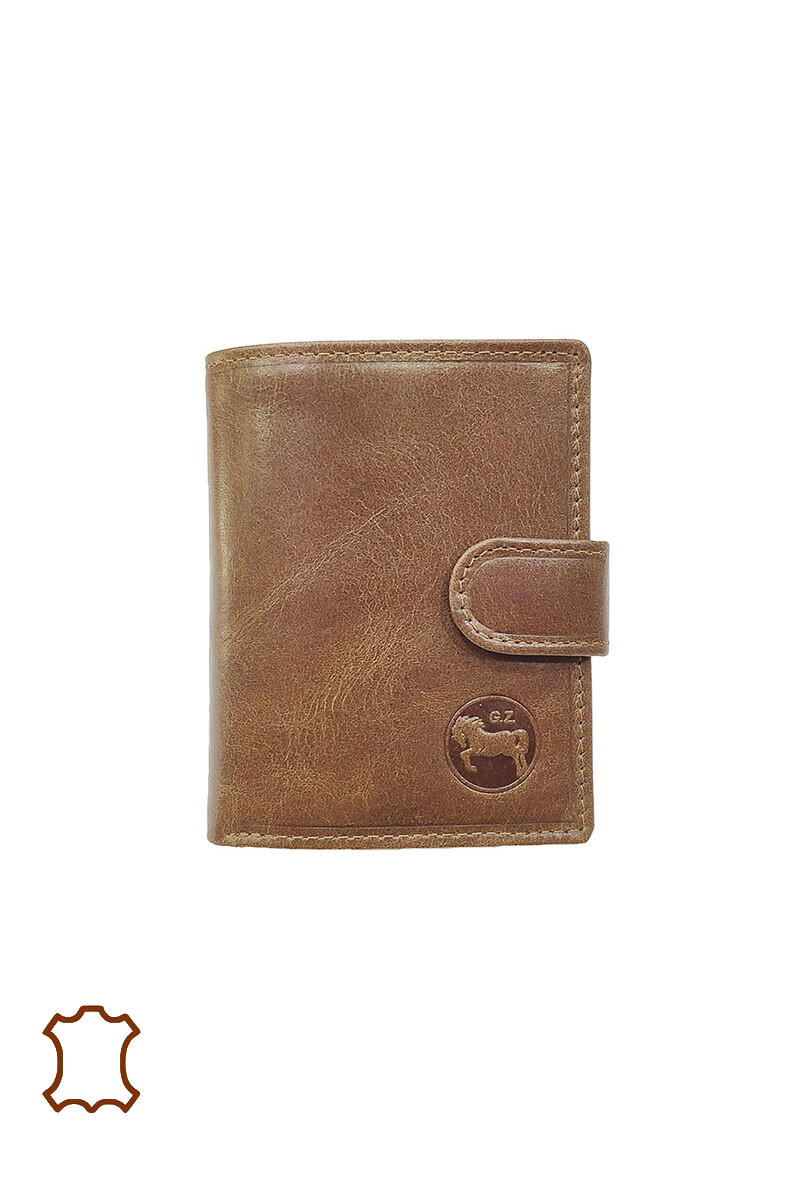 Großhändler Maromax - Kleiner Vintage Leder Brieftasche