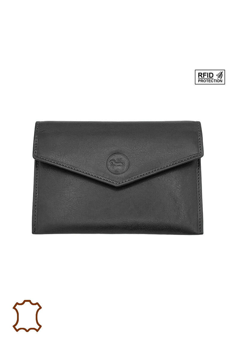Grossista Maromax - Porta documenti in pelle con protezione RFID