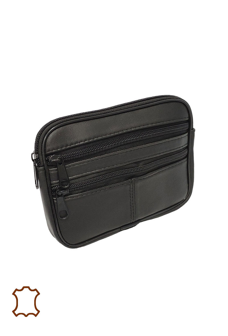 Großhändler Maromax - Große Gürteltasche aus Leder