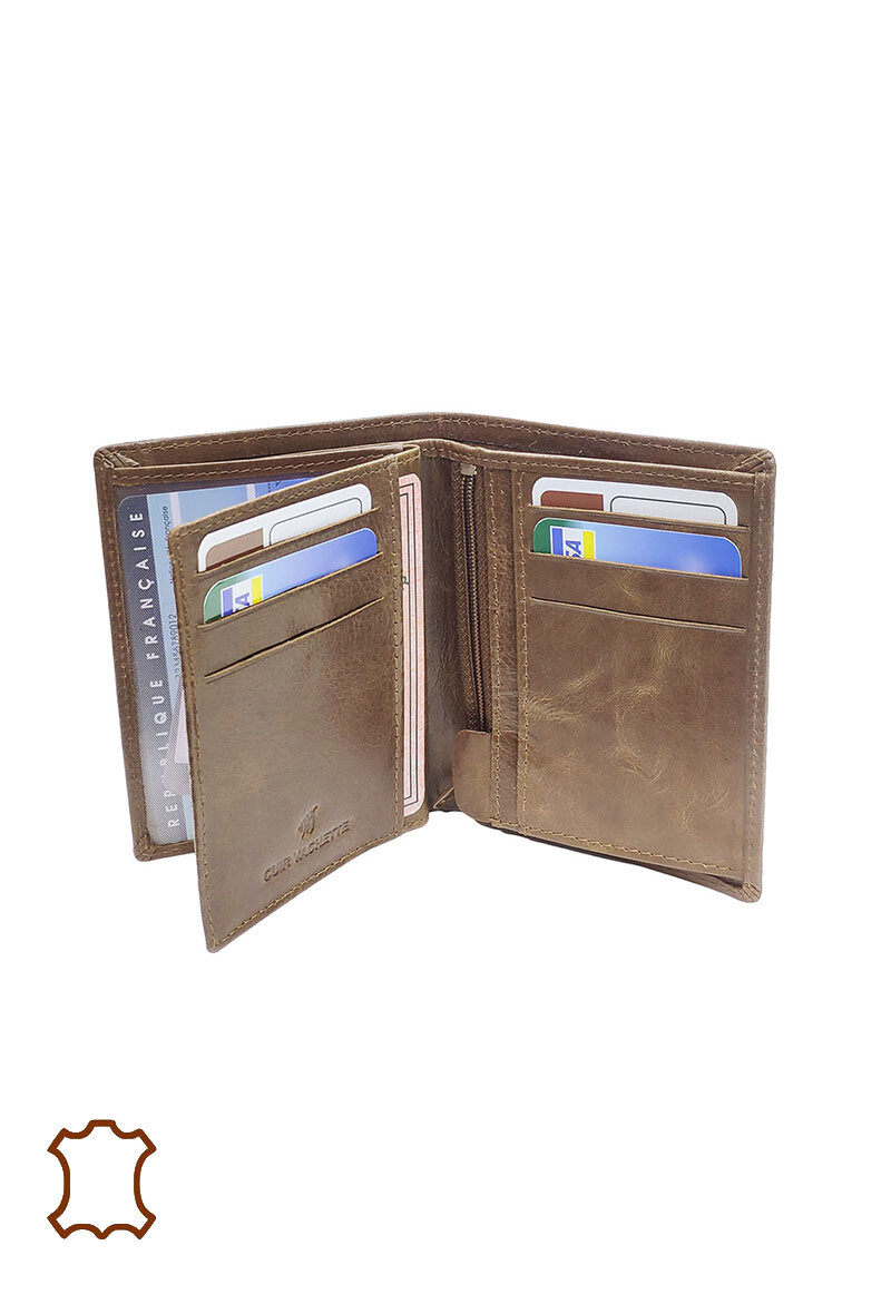 Wholesaler Maromax - Vintage rfid leather wallet