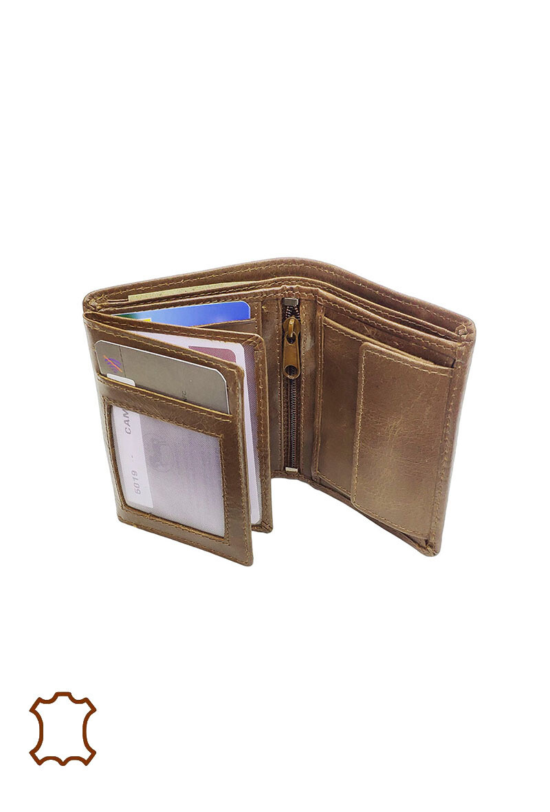 Wholesaler Maromax - Vintage mini rfid leather wallet