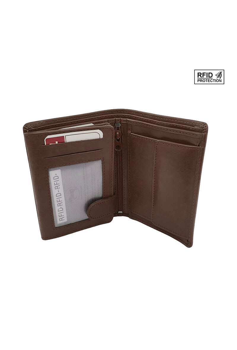 Grossista Maromax - Portafoglio RFID in pelle