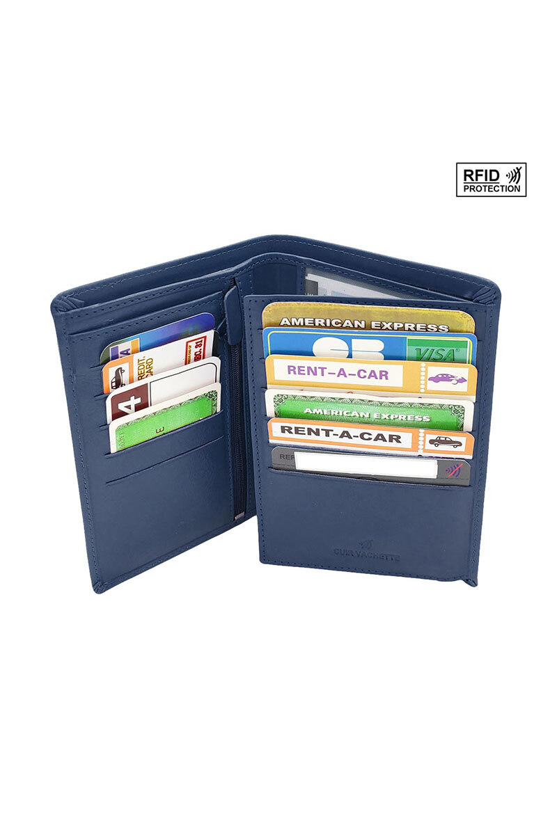 Wholesaler Maromax - Leather rfid wallet