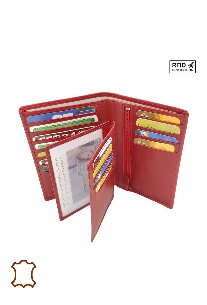 Grossiste Maromax - Portefeuille amovible rfid cuir