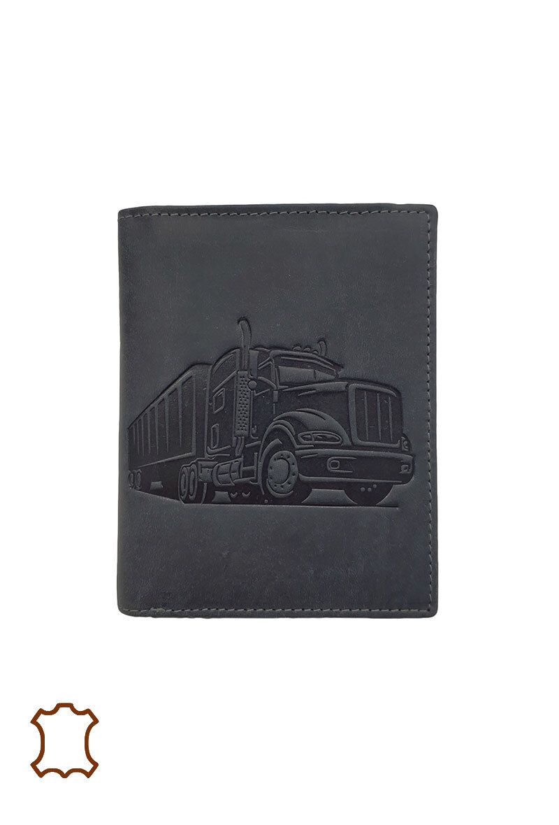 Wholesaler Maromax - Oily leather truck wallet