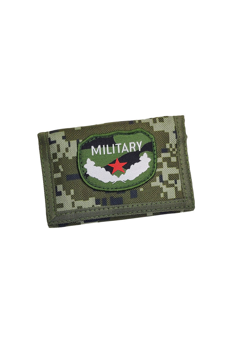 Grossista Maromax - Portafoglio militare con chiusura a strappo