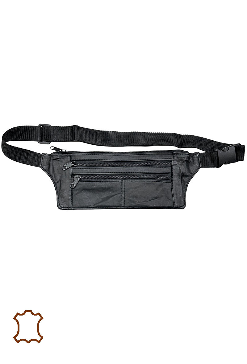 Mayorista Maromax - Bolso de cinturón de cuero plano