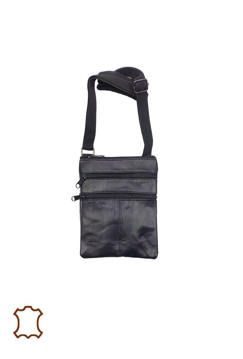 Grossista Maromax - Piccola pochette piatta in pelle