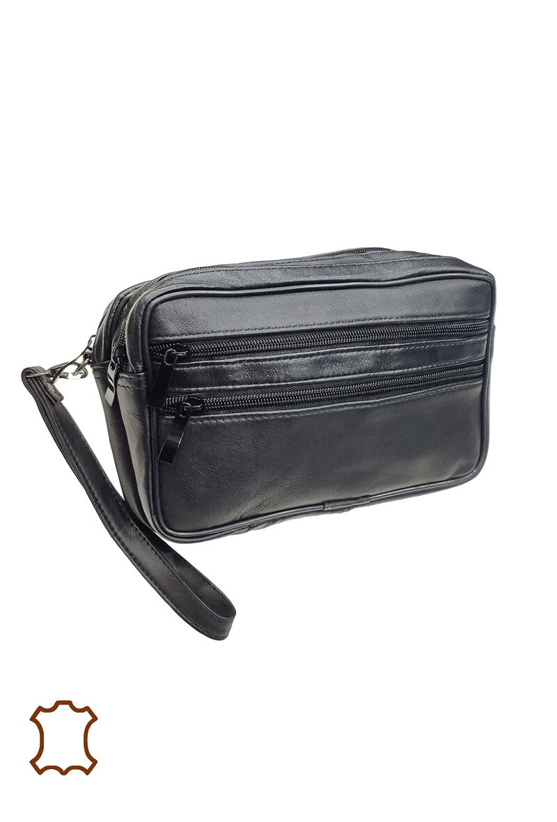 Mayorista Maromax - Double leather hand pouch