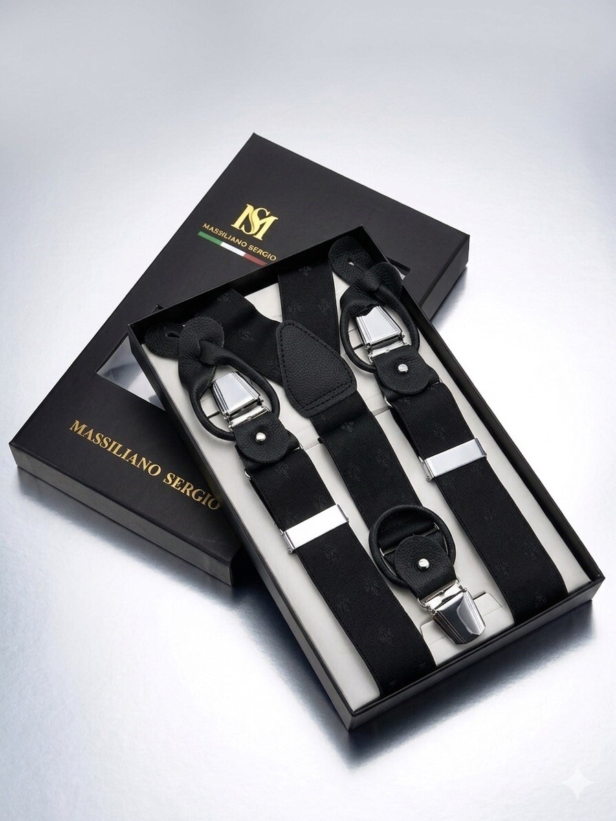 Grossiste Massiliano Sergio - Bretelle en coffret