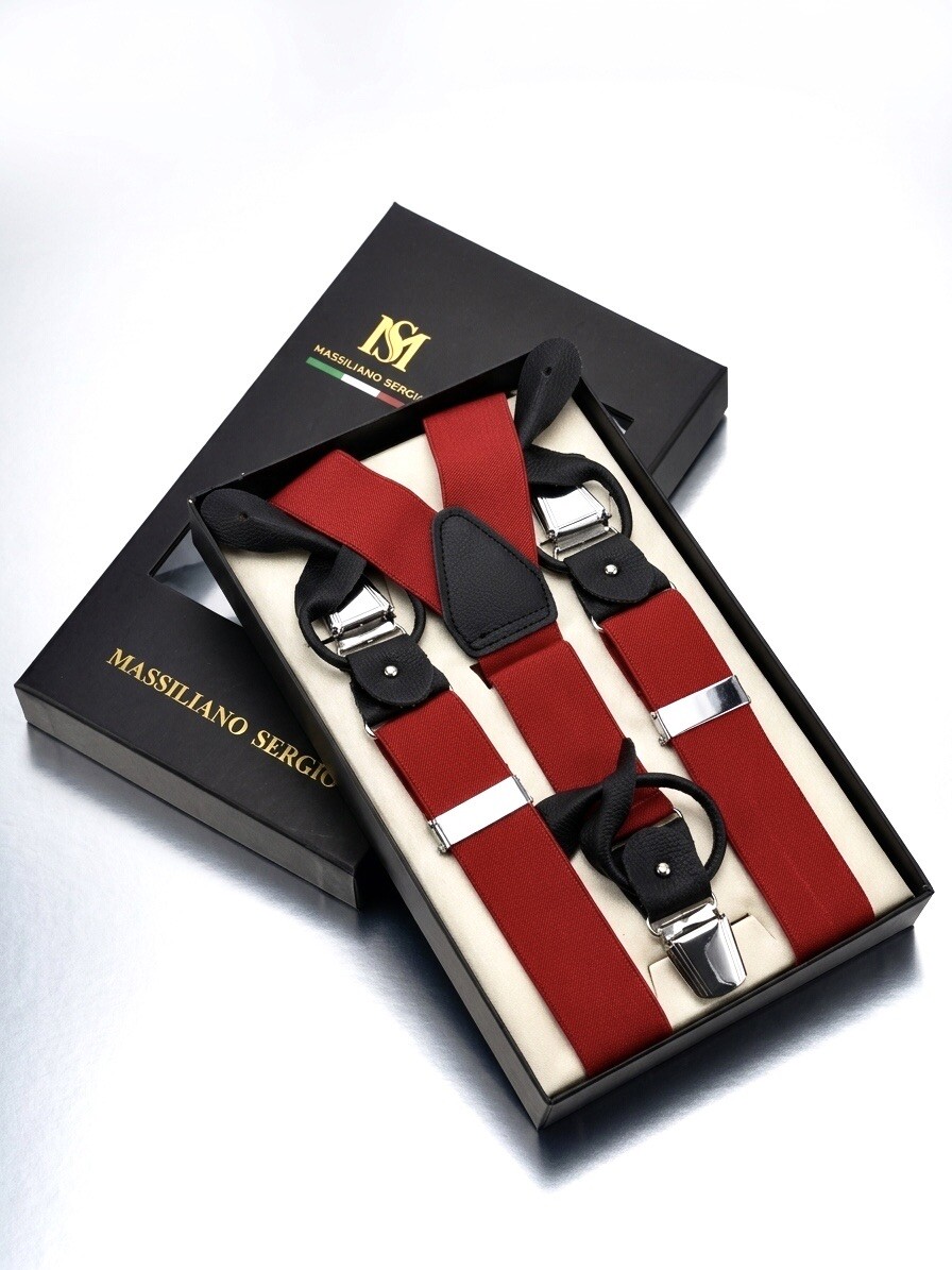 Grossiste Massiliano Sergio - Bretelle en coffret