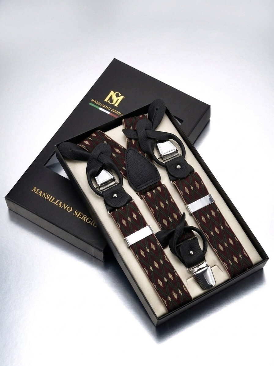 Grossiste Massiliano Sergio - Bretelle en coffret