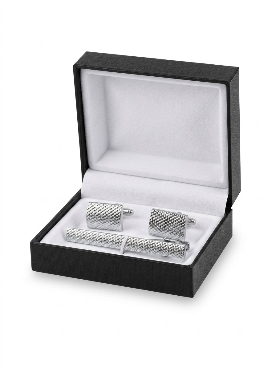 Grossiste Massiliano Sergio - Coffret bouton manchette avec une pince cravate Massiliano Sergio Grossiste Massiliano Sergio - Coffret bouton manchette avec une pince cravate Massiliano Sergio
