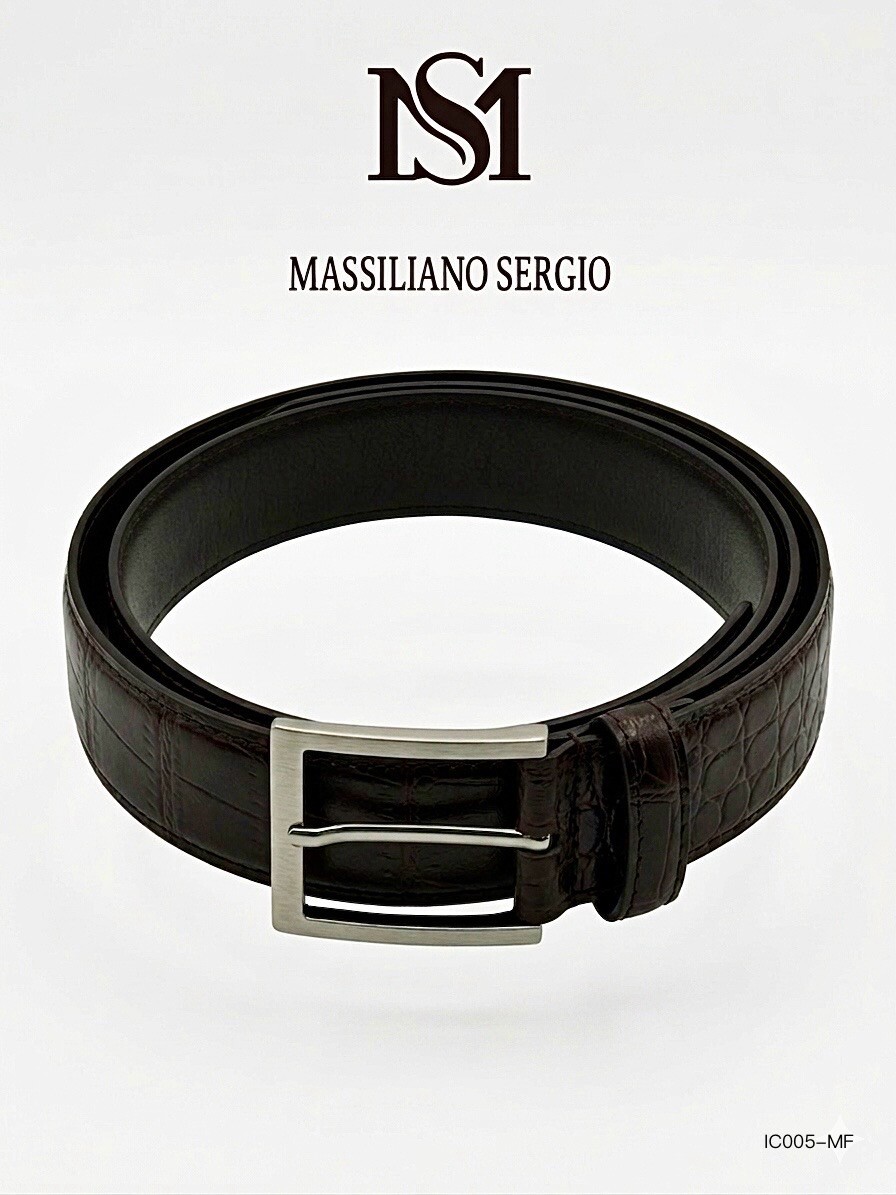 Wholesaler Massiliano Sergio - Elegant men's belt