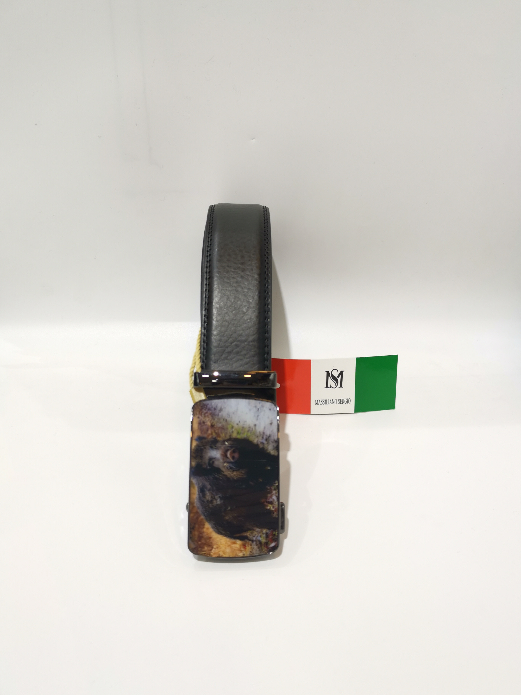 Mayorista Massiliano Sergio - Cinturón automático con un jabalí Massiliano Sergio