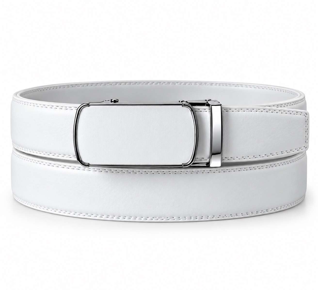 Grossiste Massiliano Sergio - Ceinture automatique croute de cuir de vachette Massiliano Sergio