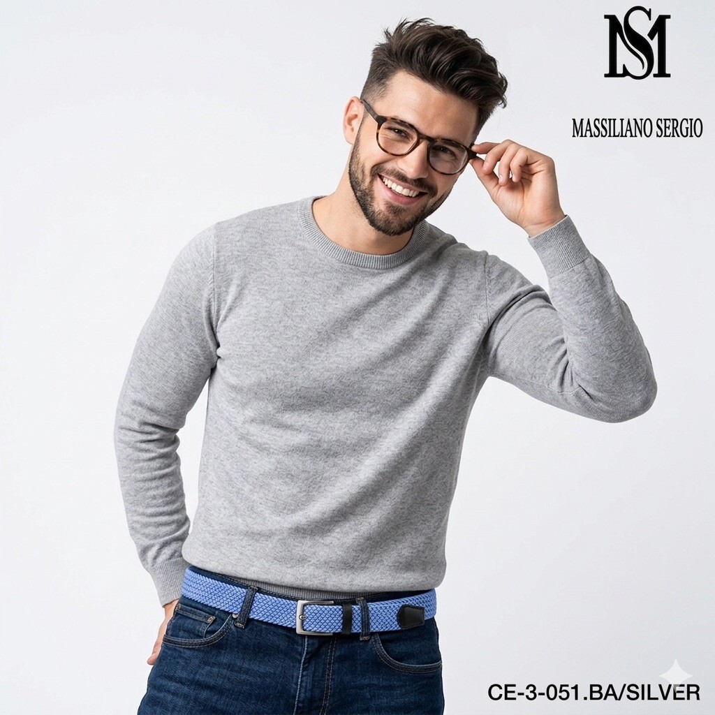 Wholesaler Massiliano Sergio - Elastic belt with cowhide split leather tip by Massiliano Sergio
