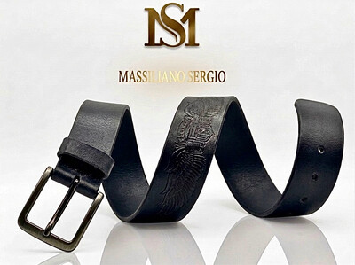 Mayorista Massiliano Sergio - Cinturón con hebilla y alas Mayorista Massiliano Sergio - Cinturón con hebilla y alas