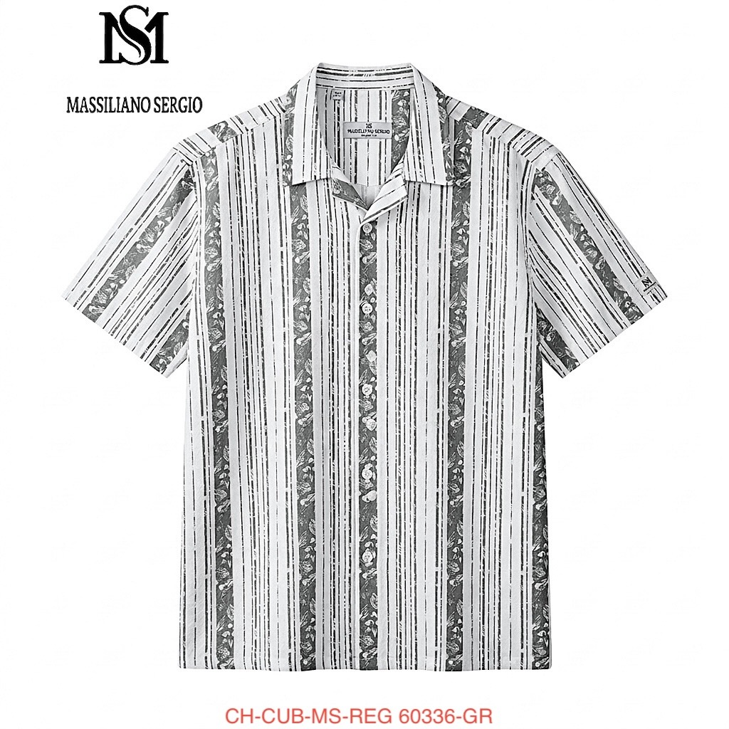 Wholesaler Massiliano Sergio - Cuban collar shirt