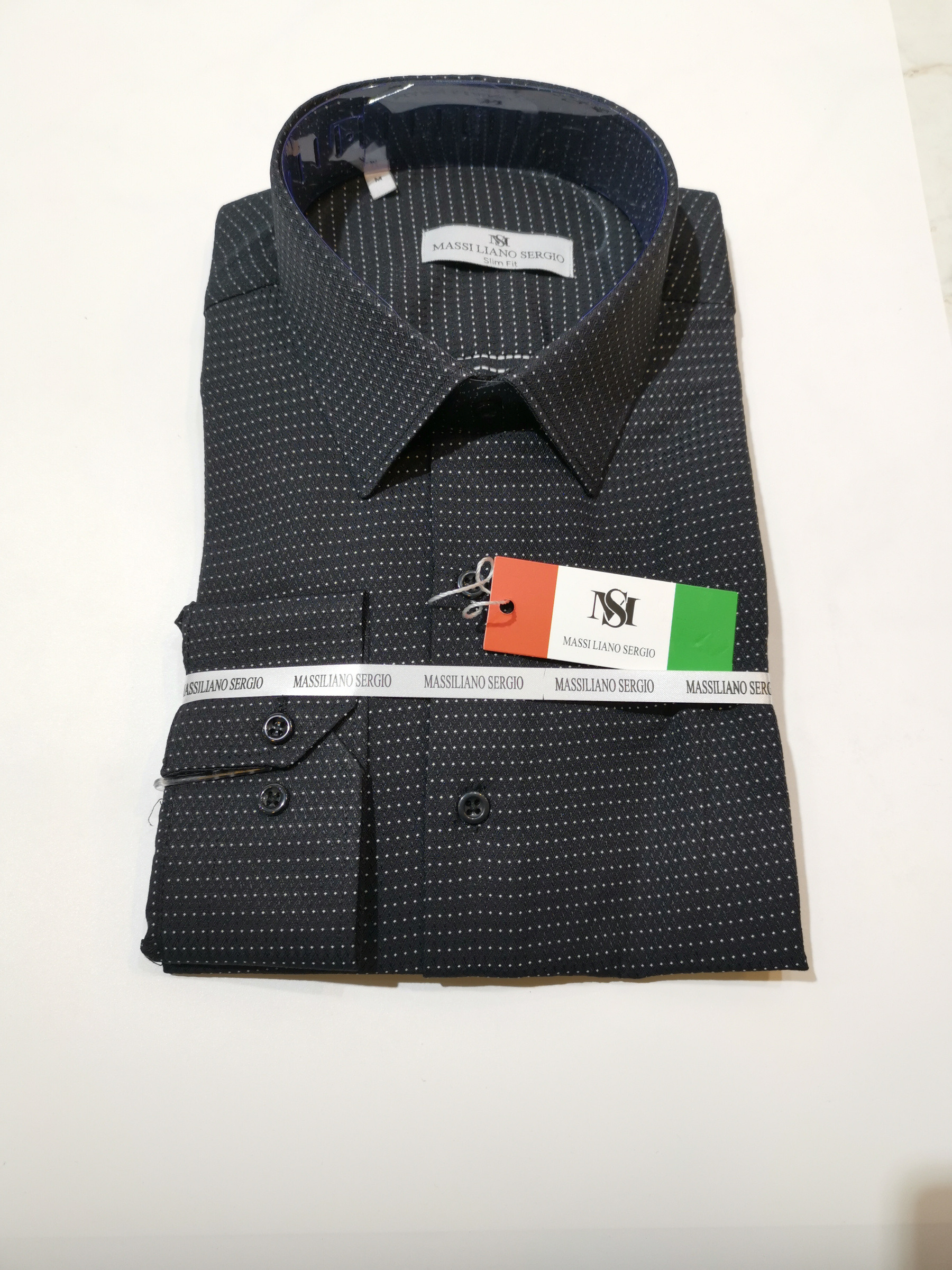 Grossista Massiliano Sergio - Camicia alla moda con motivo