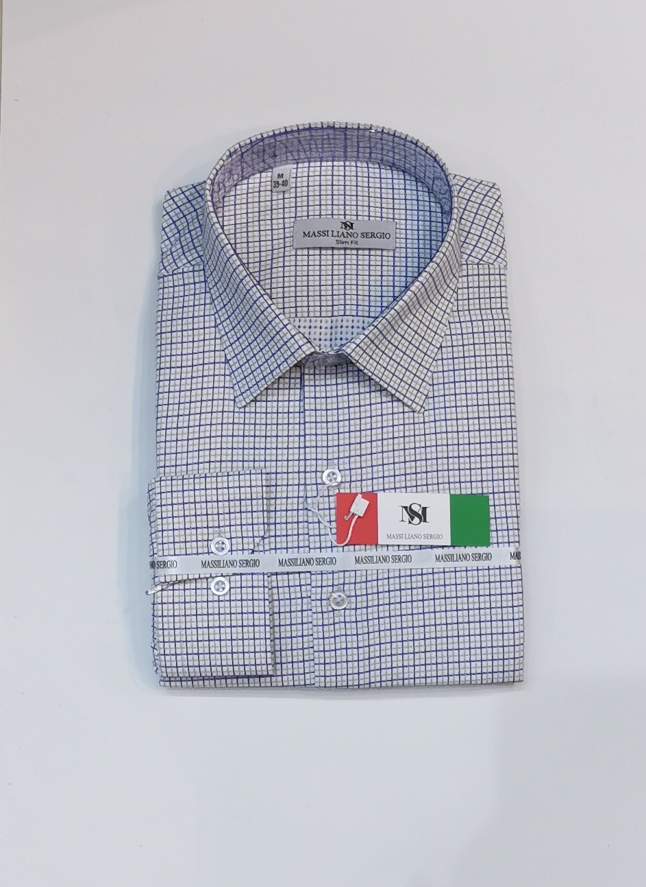 Grossista Massiliano Sergio - Camicia alla moda con motivo