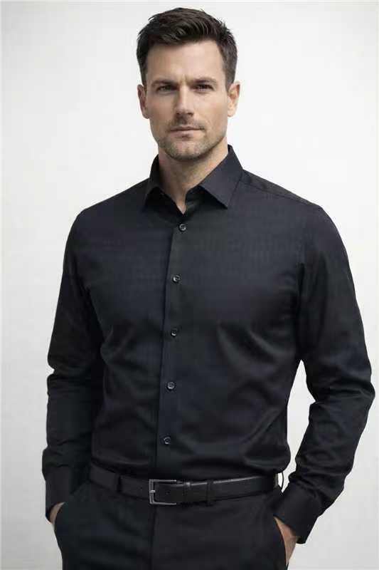 Grossista Massiliano Sergio - Camicia alla moda con motivo