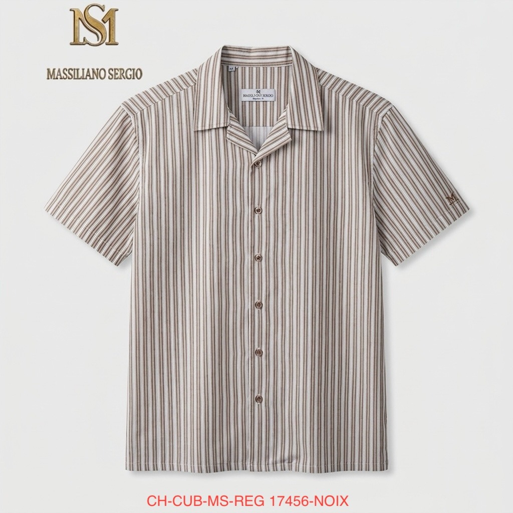 Wholesaler Massiliano Sergio - Cuban collar shirt