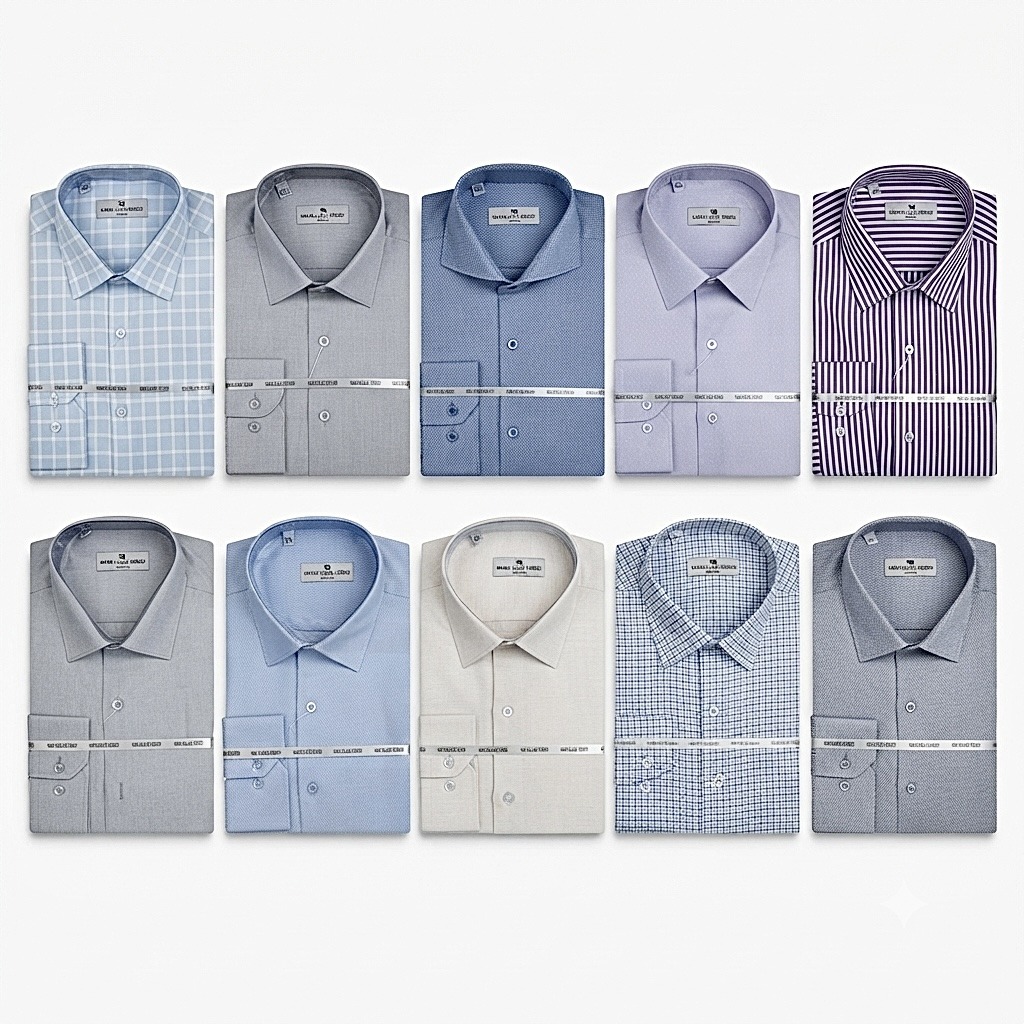 Grossista Massiliano Sergio - Camicia alla moda con motivo