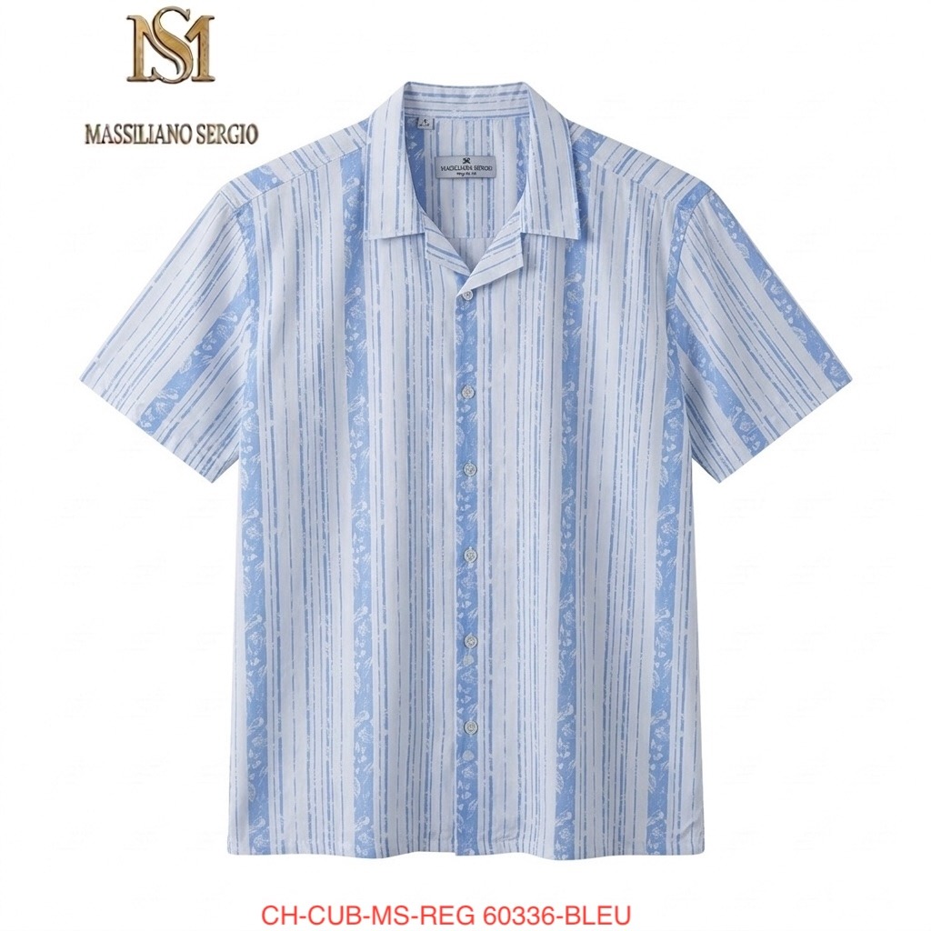 Wholesaler Massiliano Sergio - Cuban collar shirt
