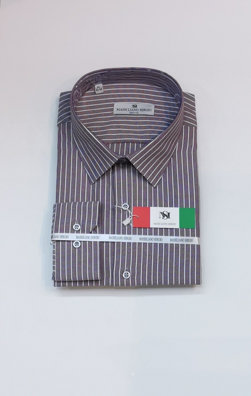 Grossista Massiliano Sergio - Camicia alla moda con motivo