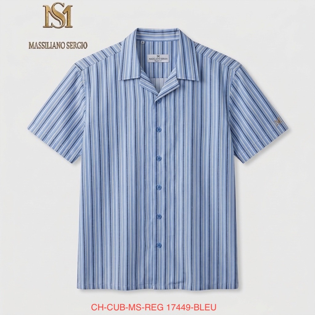 Wholesaler Massiliano Sergio - Cuban collar shirt