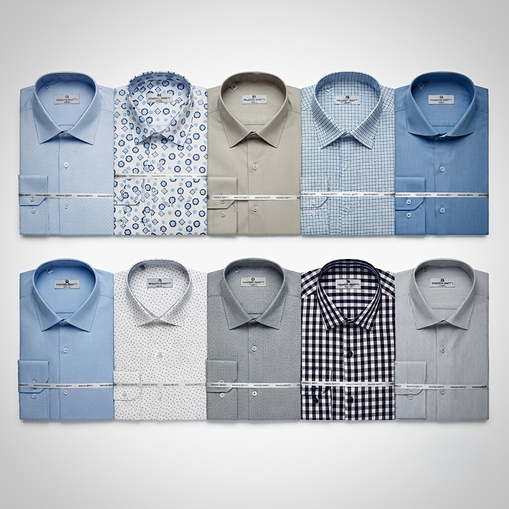 Grossista Massiliano Sergio - Camicia alla moda con motivo