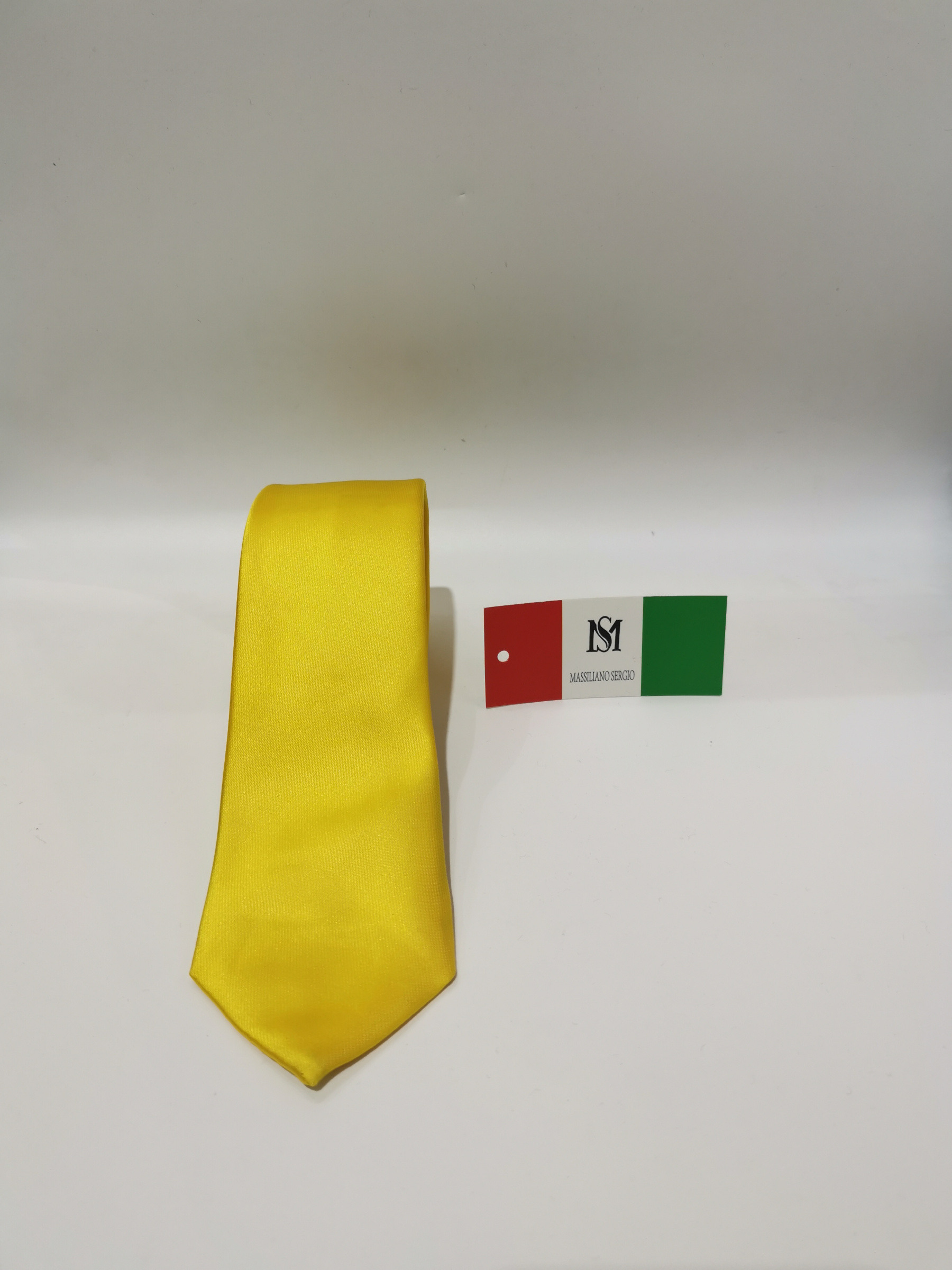 Grossista Massiliano Sergio - Cravatta tinta unita Massiliano Sergio