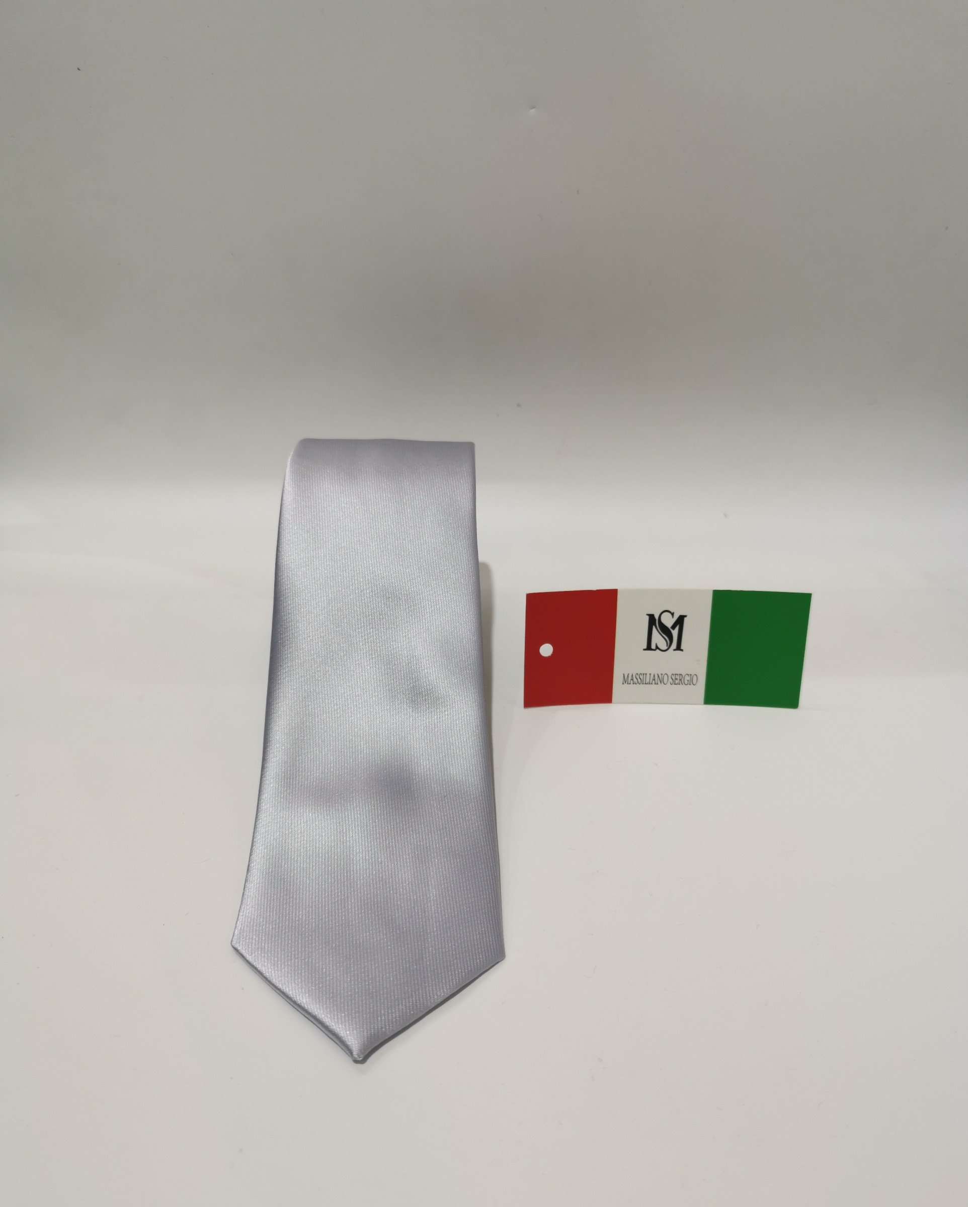 Grossista Massiliano Sergio - Cravatta tinta unita Massiliano Sergio