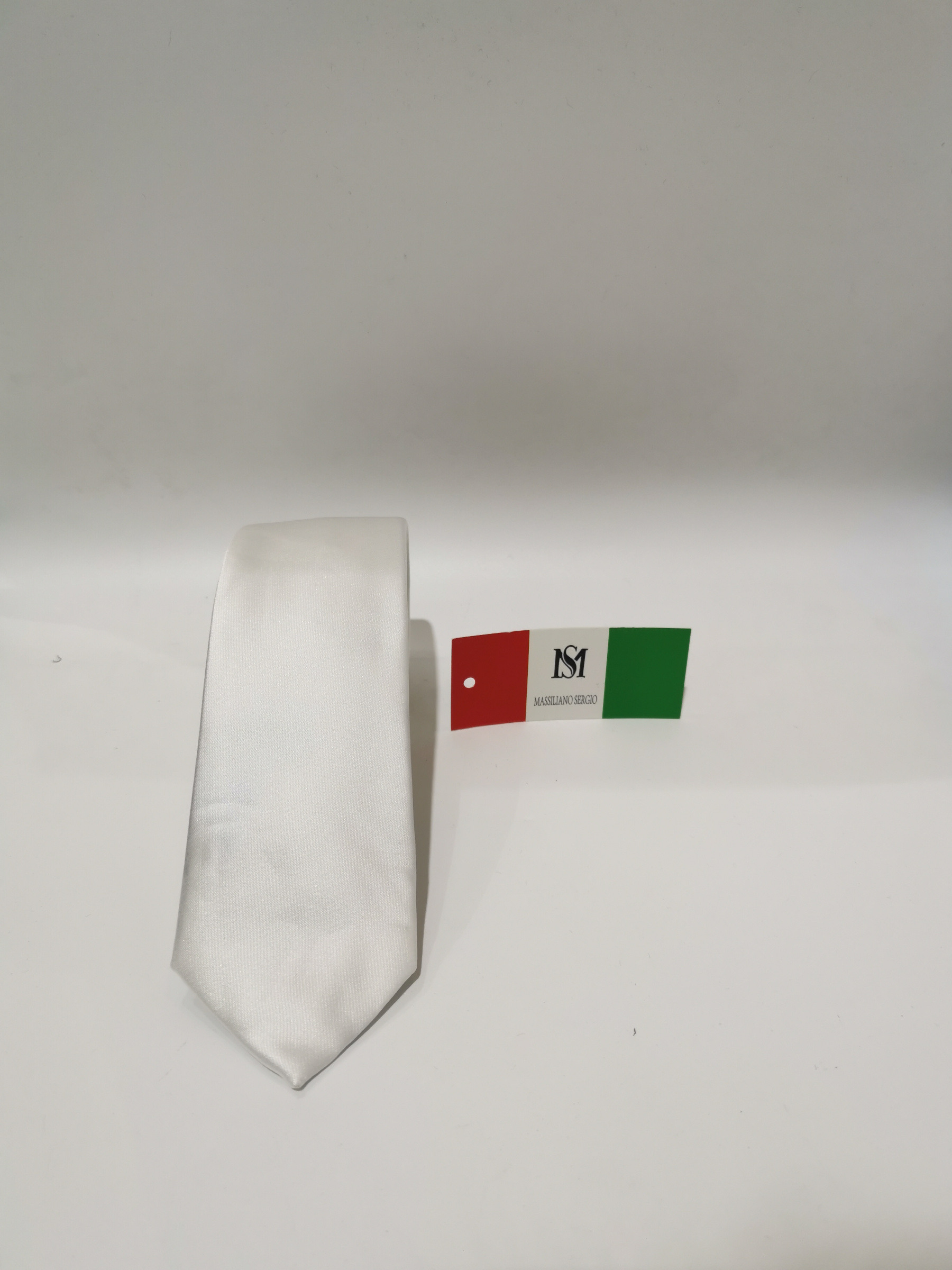 Grossista Massiliano Sergio - Cravatta tinta unita Massiliano Sergio