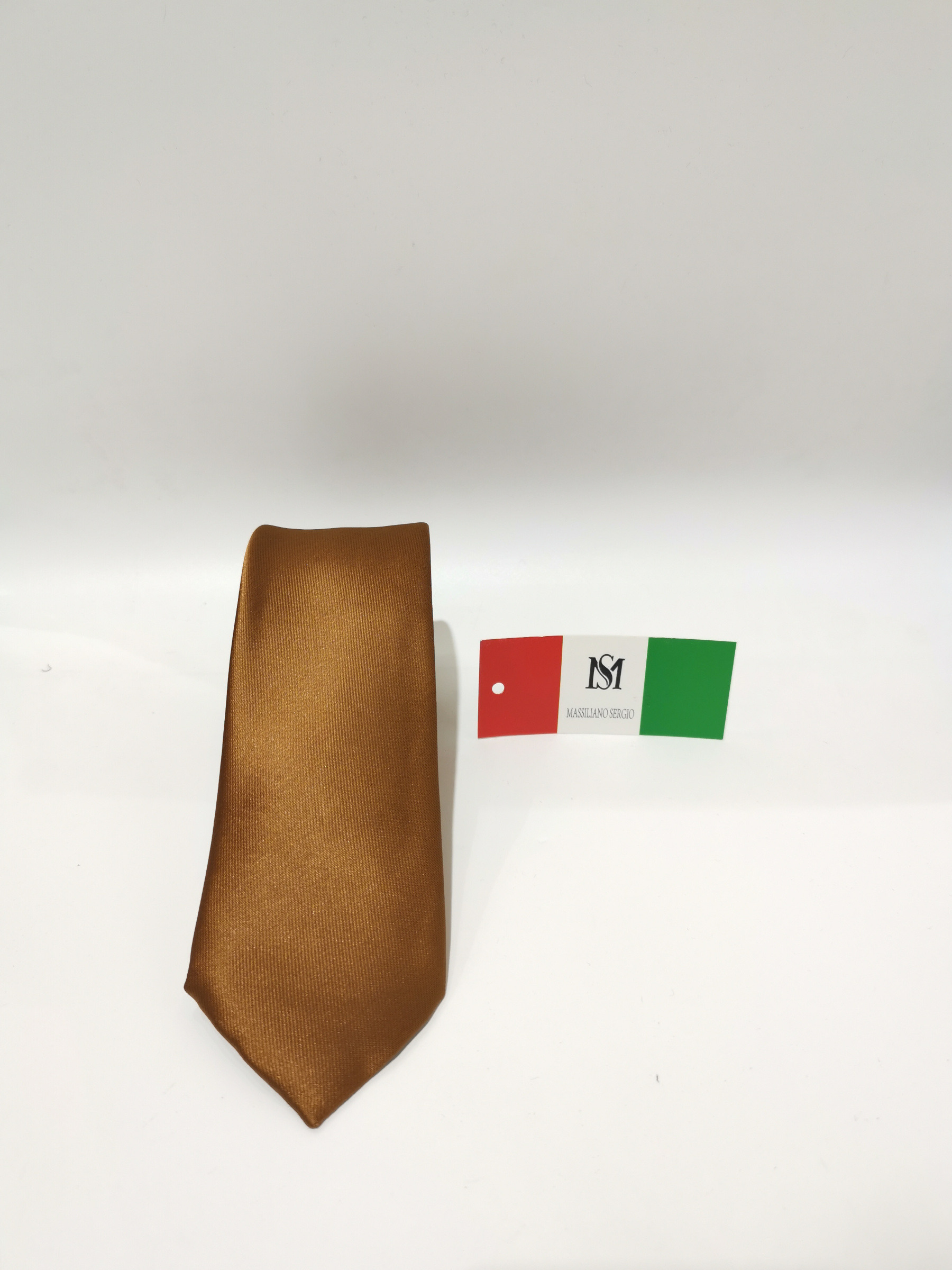 Grossista Massiliano Sergio - Cravatta tinta unita Massiliano Sergio