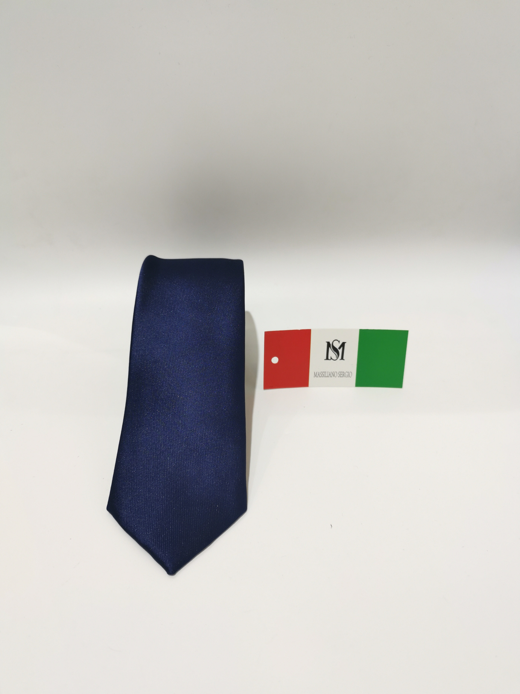 Grossista Massiliano Sergio - Cravatta tinta unita Massiliano Sergio