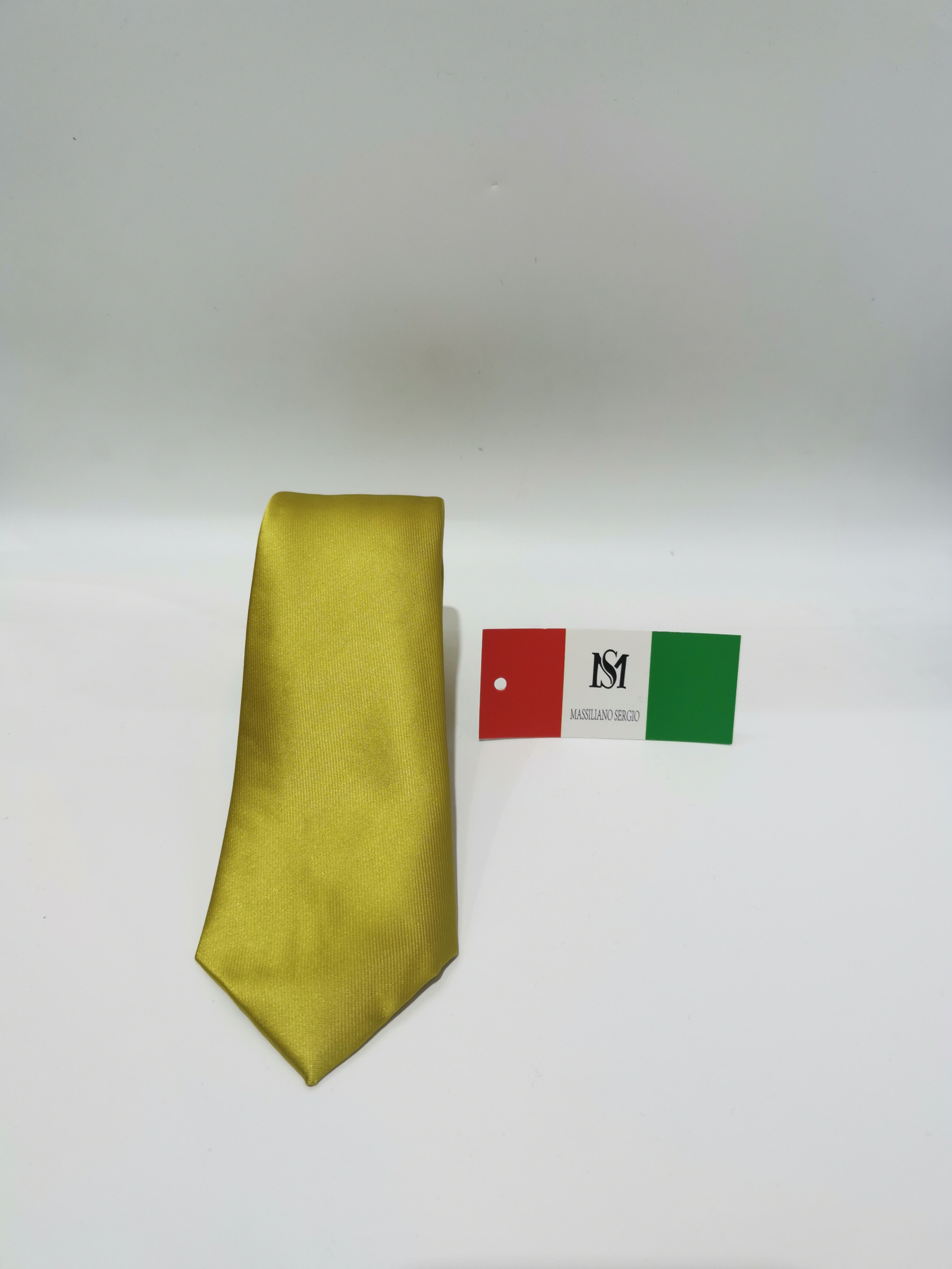 Grossista Massiliano Sergio - Cravatta tinta unita Massiliano Sergio
