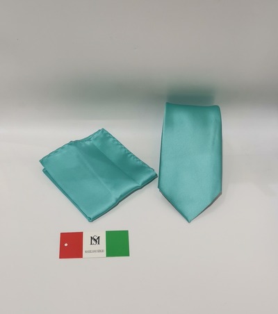 Wholesaler Massiliano Sergio - 8cm Tie with a Massiliano Sergio Pocket Square Wholesaler Massiliano Sergio - 8cm Tie with a Massiliano Sergio Pocket Square