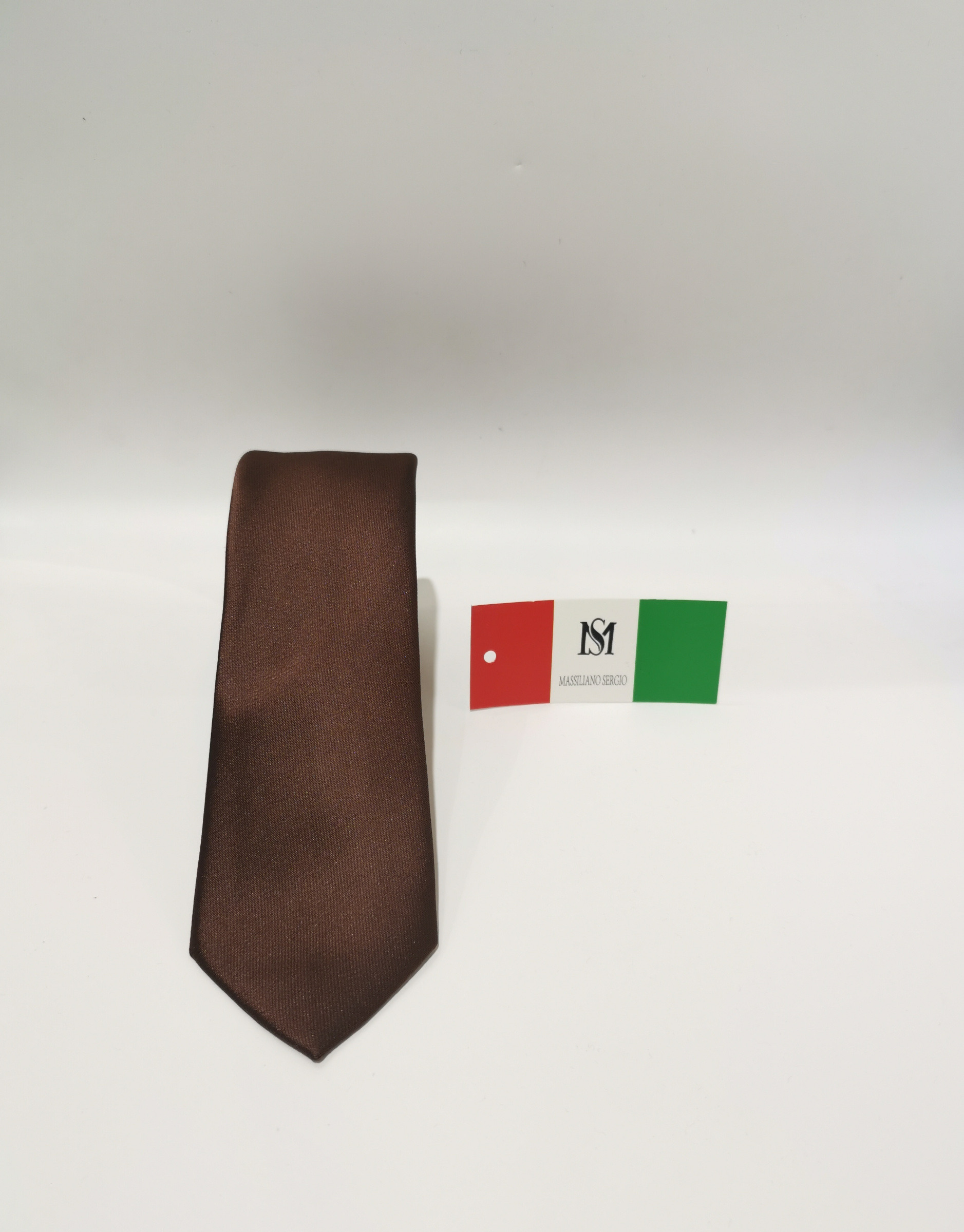 Grossista Massiliano Sergio - Cravatta tinta unita Massiliano Sergio