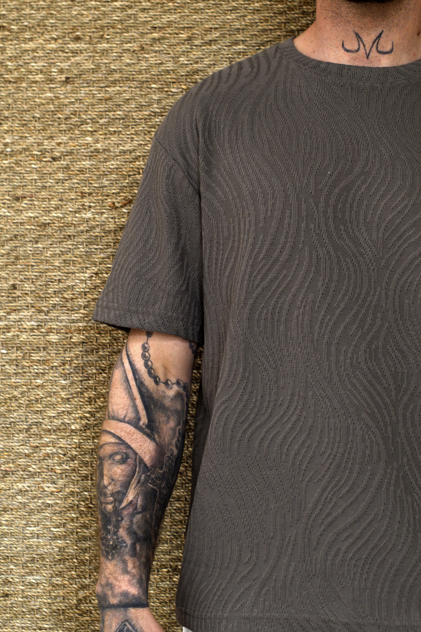 Wholesaler MASSIMO CARINO - Oversize textured t-shirt