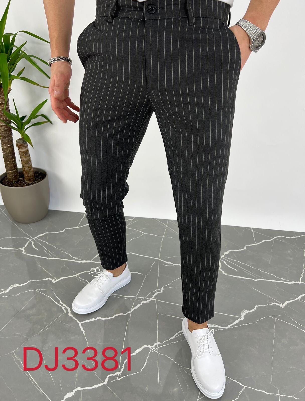 Grossiste MAX 8 - PANTALON COUSTUME A RAYURES