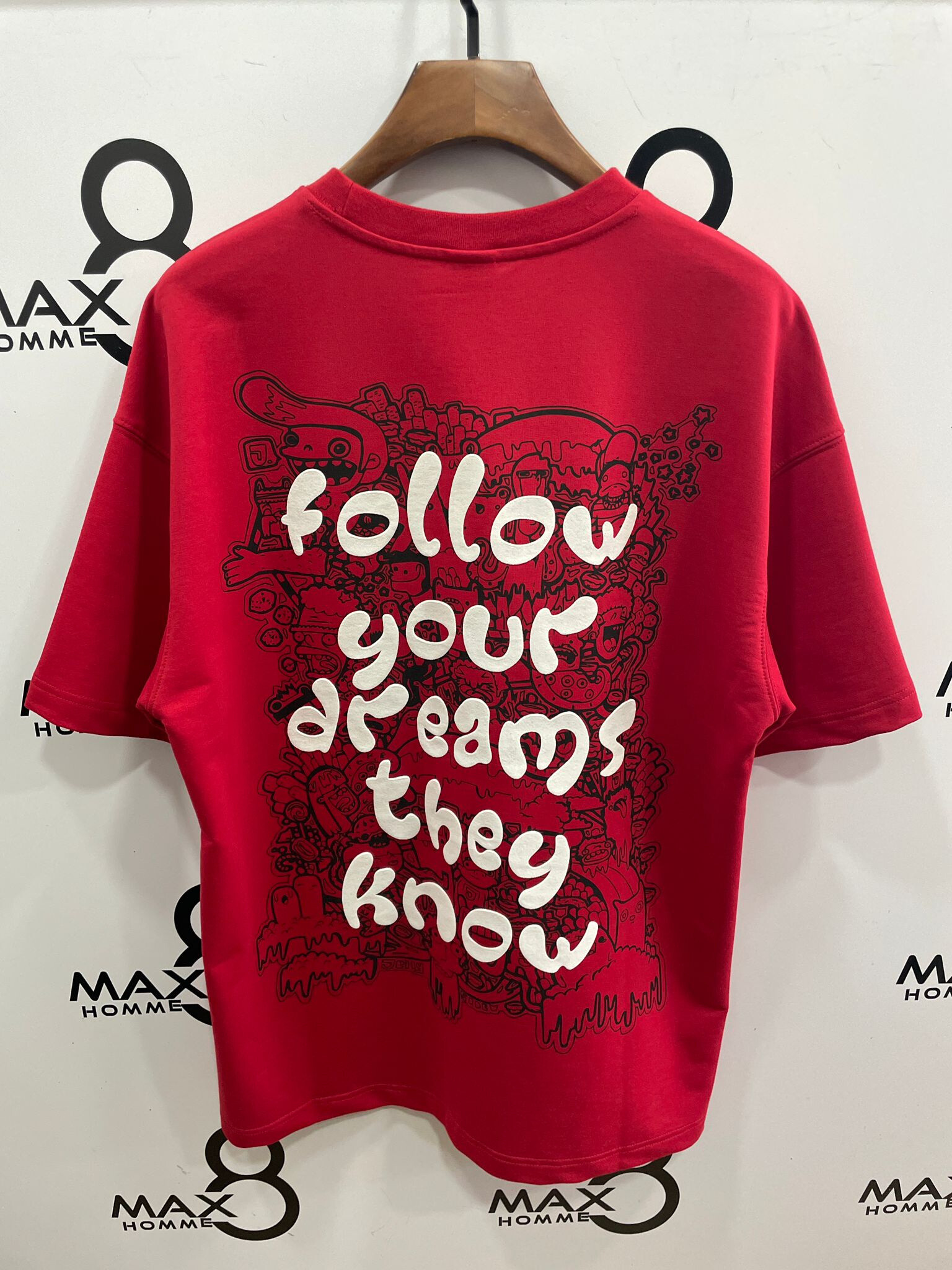 Grossiste MAX 8 - T-SHIRT COL ROND IMPRIMÉ