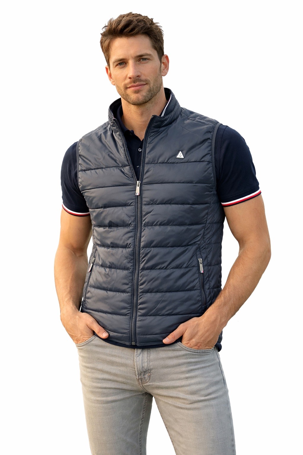 Wholesaler MAXWAY - Sleeveless vest Arrimage Navy