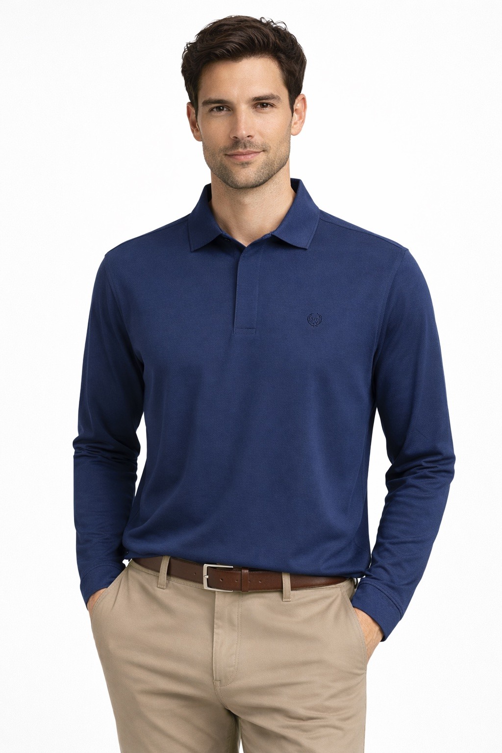 Großhändler MAXWAY - Langarm-Poloshirt