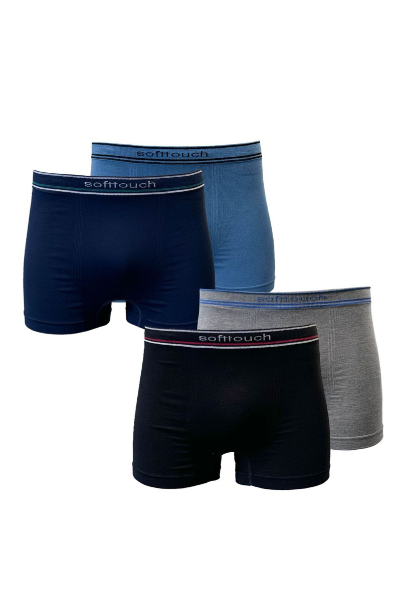 Wholesaler Mentex Homme - Men's plain cotton boxers