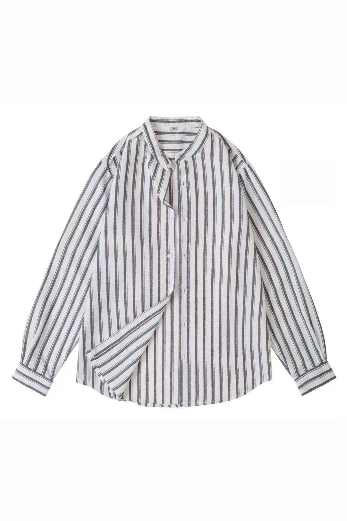 Wholesaler Mentex Homme - Bicolor man shirt with striped collar collar