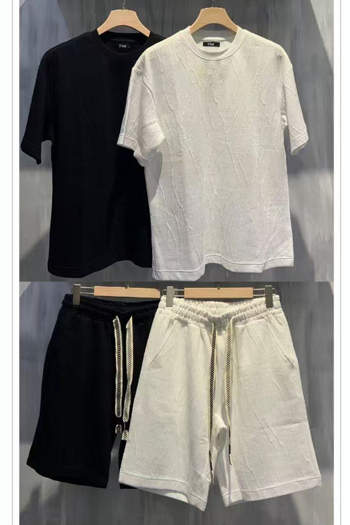 Wholesaler Mentex Homme - Set t-shirt and uni shorts man