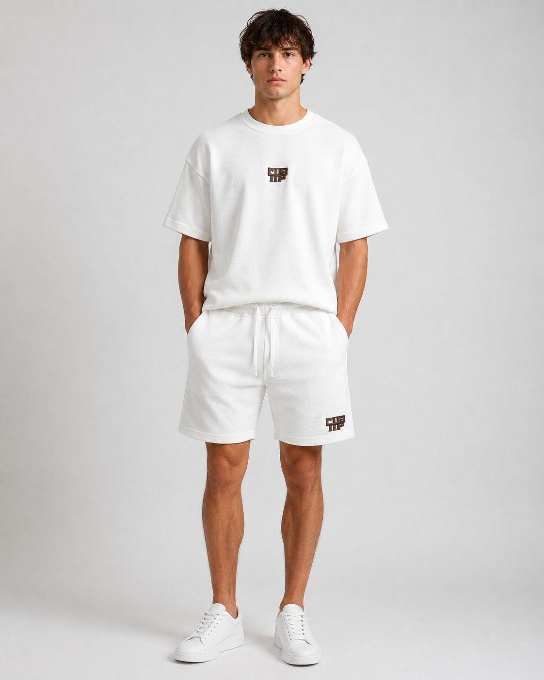 Grossista Mentex Homme - Set Bianco Testurizzato Minimalista